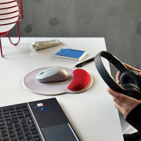 stationery-03055　Wrist Rest Bicolor Mouse Pad