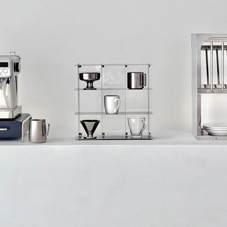 rack-03124　3-tier Stainless Cup Shelf