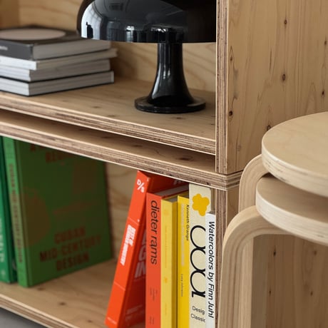 rack-03104　Larch Plywood Unitrack