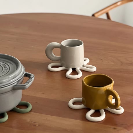 potstand-03040　Nuance Silicone Trivet Coaster/Set of 2