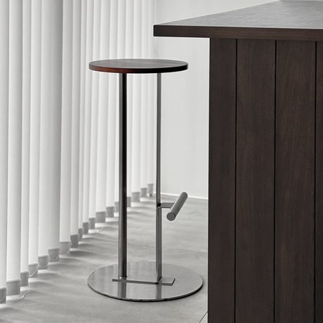 chair-03109　Steel Stand High Chair Counter Stool H74cm