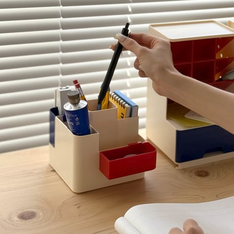stationery-03045　Hueblock-kit Series Multi Color Multistand