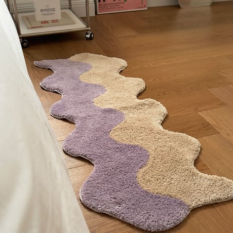 rug-03060　Rippling Bicolor Rug 45×120
