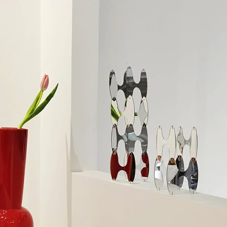 objet-03021　Mirror Art Objects 4-pieces