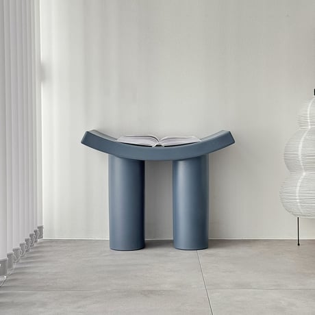 stool-03068　Curve Design Color Stool Side Table
