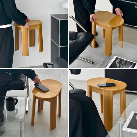 stool-03049　Oval Stool Reproduction