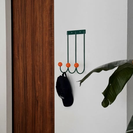 wall-03102　Color Drop Wall Hooks 3Piece