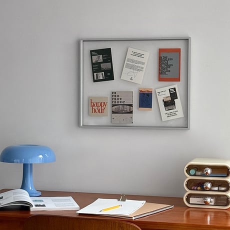 poster-03188　Silver Display Frame 50×40cm