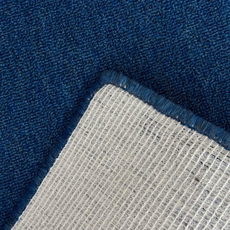 rug-03098　Blue Melange Pile Rug 100×200cm
