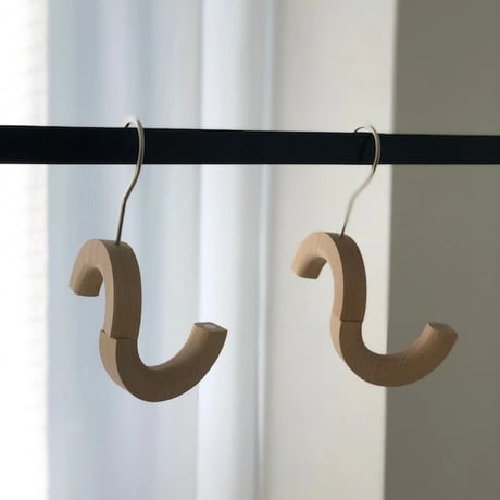 wall-03025　Wooden Ring Hanger