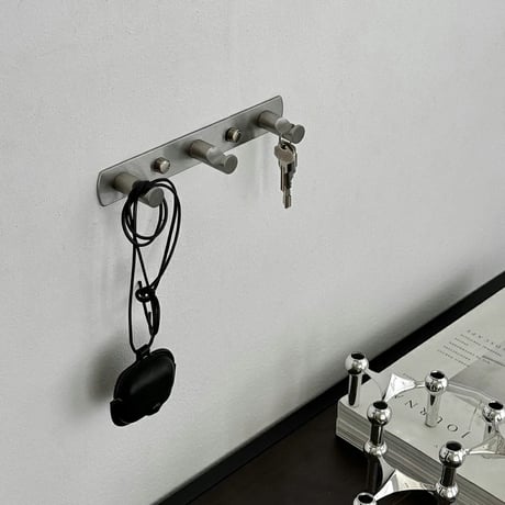 wall-03092　Stainless Steel Wall Hook 3 Row/6 Row