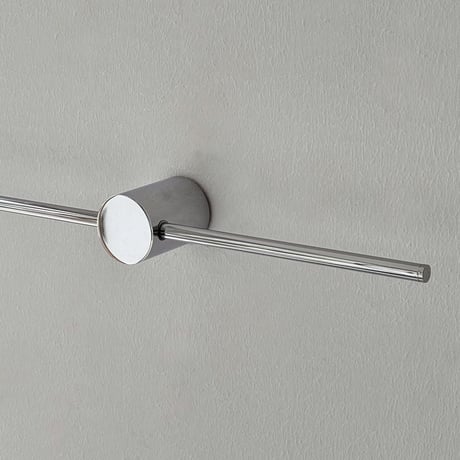 wall-03073　Silver Slide Line Towel Hanger 40cm