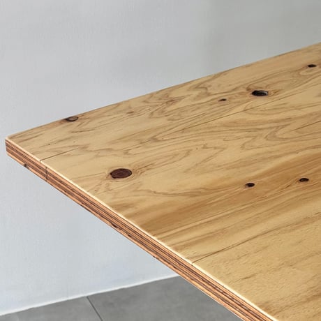 table-03207　Larch Plywood Desktop, 120cmx60cm