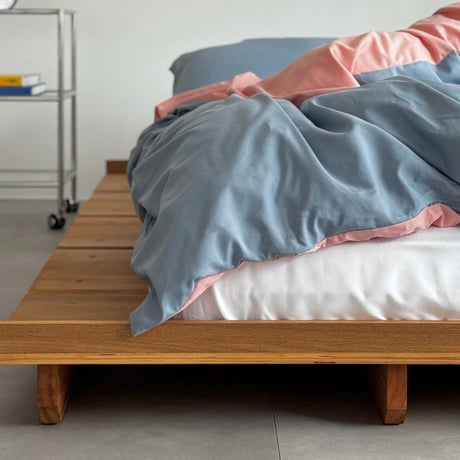 beddingsets-03105　Blue×Pink Reversible Bedding Sets