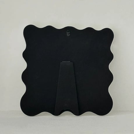 mirror-03156　Wave Color Frame Table Mirror Wall Mirror