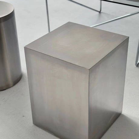 table-03166　Stainless Steel Square Side Table Stool