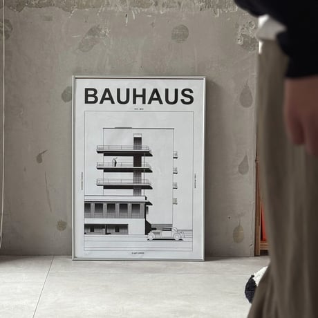 poster-03152　BAUHAUS Dessau Drawing Art Poster 70×50cm