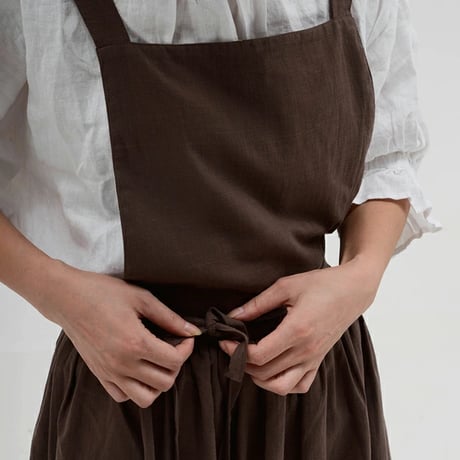 apron-03032　Long Apron Dress