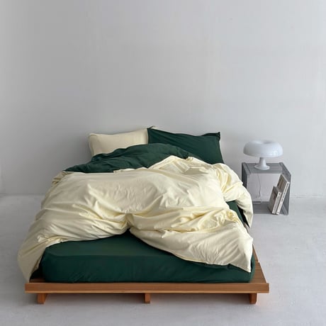 beddingsets-03037　Yellow×Green Reversible Bedding Sets