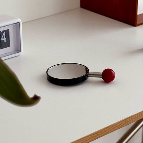 mirror-03173　Hand Mirror with Colored Ball Handle