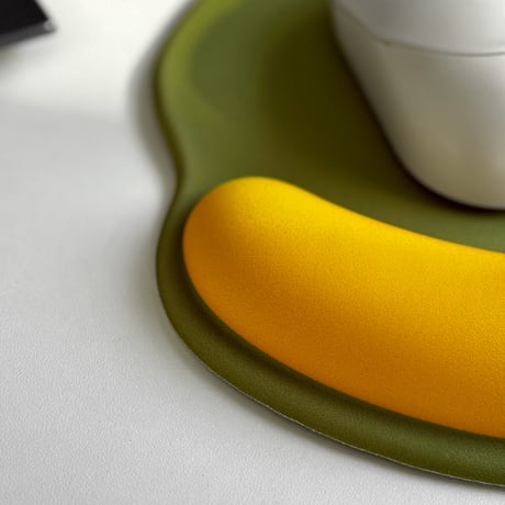 stationery-03055　Wrist Rest Bicolor Mouse Pad