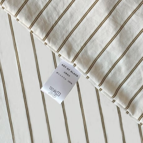 beddingsets-03152　brown×cream Stripe Bedding Set