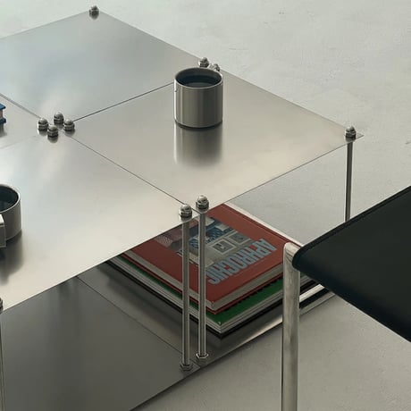 rack-03064　Stainless Steel Square Modular Shelf