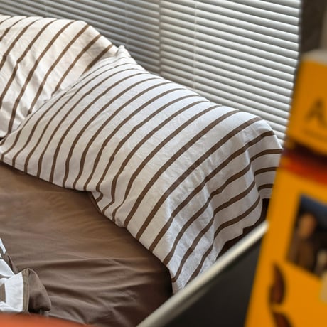 beddingsets-03136　Stripe×Brown Stripe Bedding Sets
