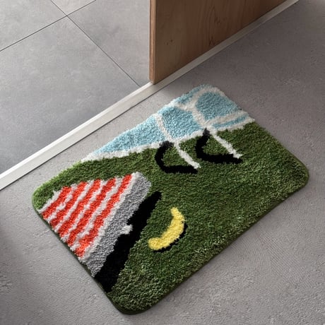 rug-03107　Poolside rug 40×60cm