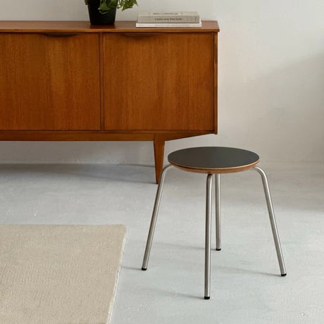chair-03034　Stainless Steel Round Stacking Stool