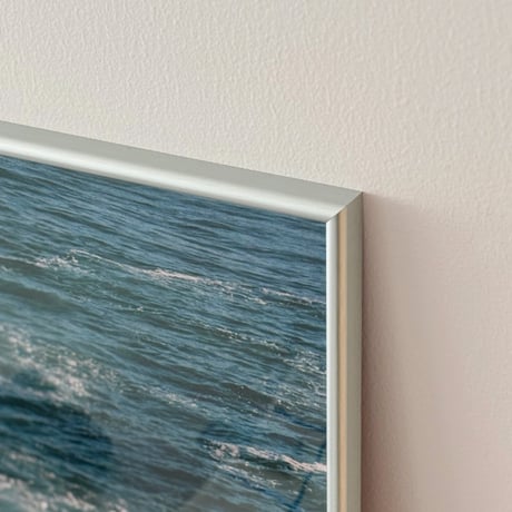 poster-03137　Bondi Icebergs -styleA Silver Frame 70×50