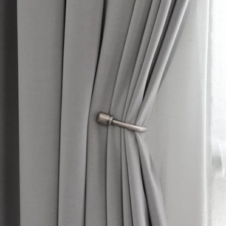 curtain-03010　Cylinder Holdback Curtain Holder/Set of 2