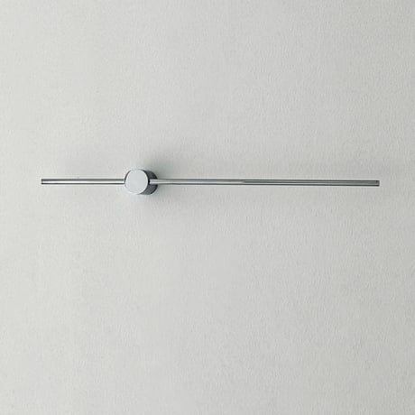 wall-03054　Silver Slide Line Towel Hanger 60cm/80cm