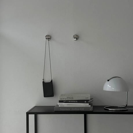 wallhook-03010　Stainless Steel Silver Wall Hook