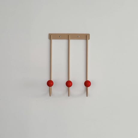 wall-03102　Color Drop Wall Hooks 3Piece