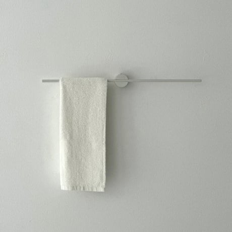 wall-03087　White Slide Line Towel Hanger 60cm