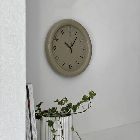 clock-03046　Chubby Frame Wall Clock