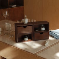 rack-03127　Natural Wood Compact Display Rack
