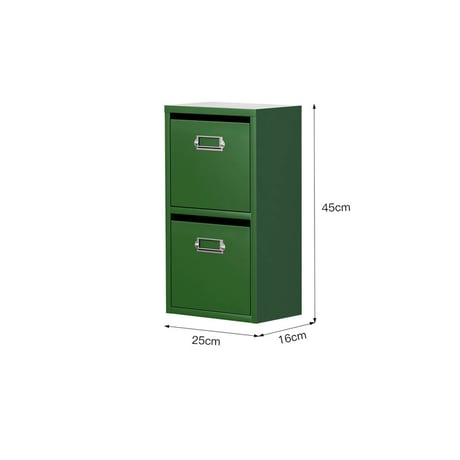box-03064　Steel Trash Box 2 Tiers