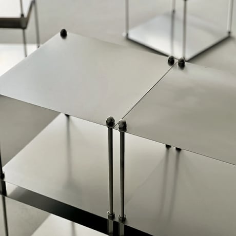 rack-03064　Stainless Steel Square Modular Shelf