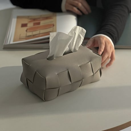 tissuebox-03032　Braided Tissue Case