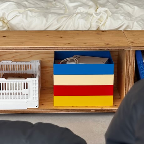 box-03074　Stacking Color Storage Box Tray