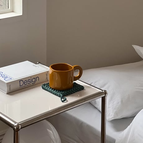 potstand-03012　Square Cotton Rope Knitted Pad Trivet Coaster