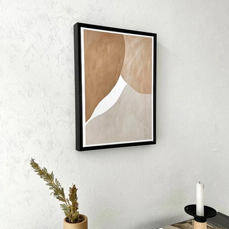 poster-03016　Nude Color Art Poster With Frame 40×30