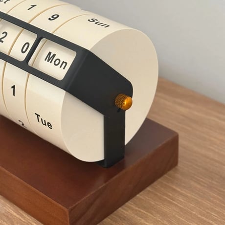 calendar-03015　Rotating Tabletop Perpetual Calendar