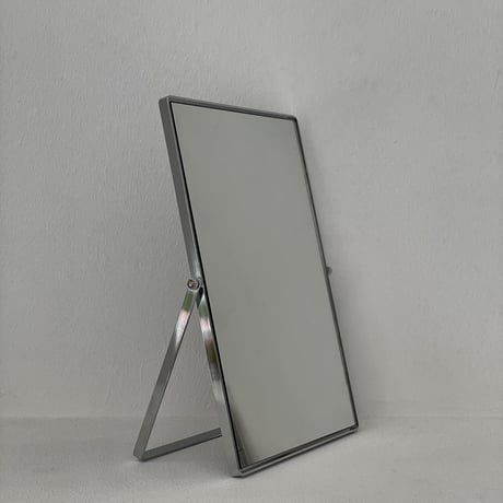 mirror-03108　Stainless Steel Frame Square Table Mirror