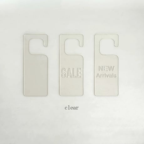 hanger-03005　11collar Acrylic Color Hanger POP
