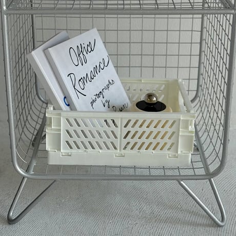 box-03043　Pale Color Crate Foldable Storage Box