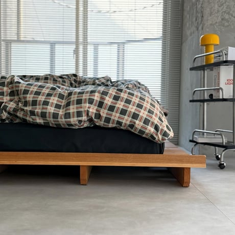 beddingsets-03150　Red Line Tartan Check Duvet Cover Set