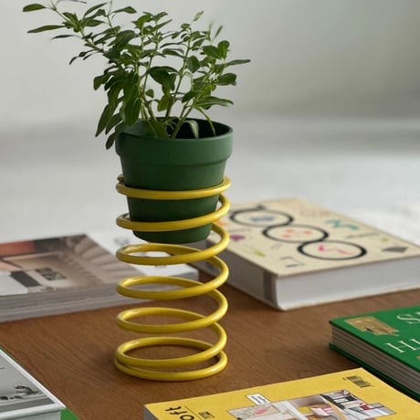 gardening-03035　Color Spring Pot Stand, Pot No. 4